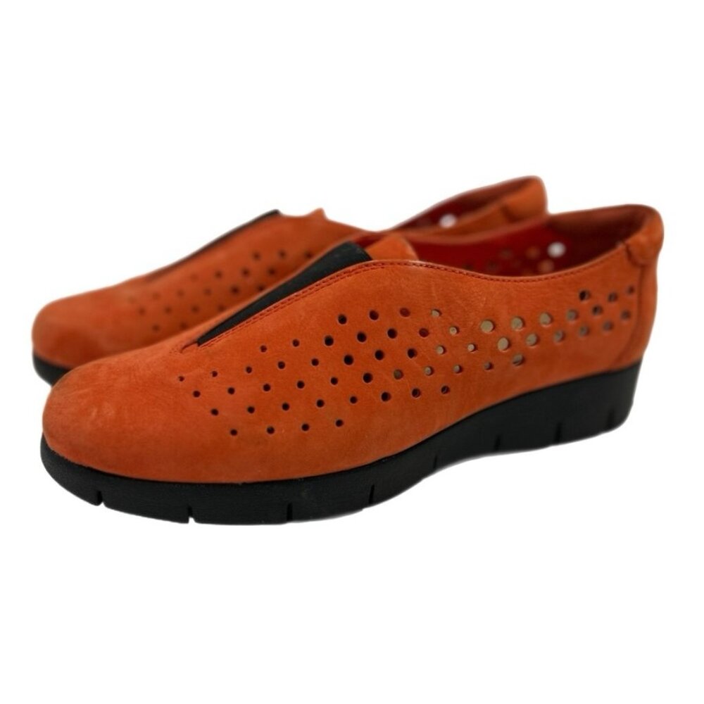 Clarks Daelyn Summit Grenadine Nubuck Slip On Comfort Shoes SIZE 7M